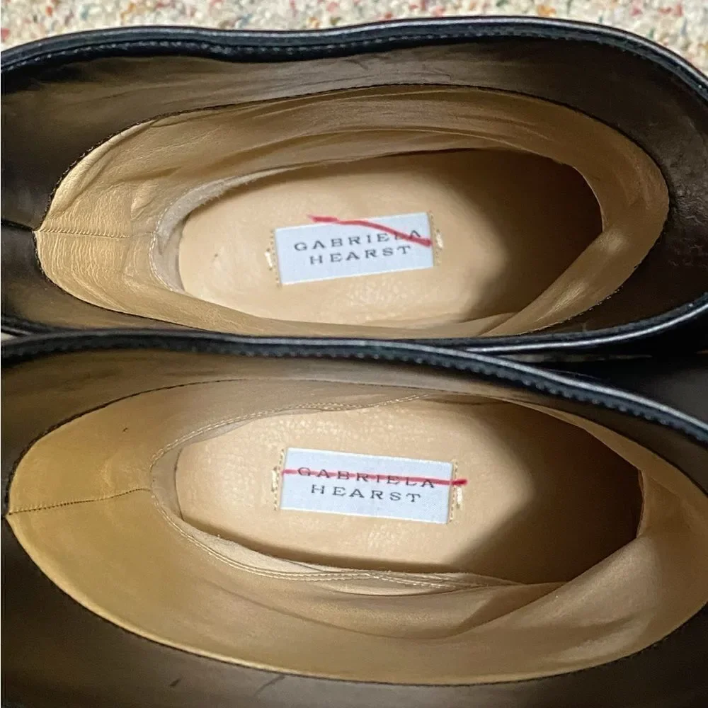 Gabriela Hearst Tina Leather Flat Boots size 36